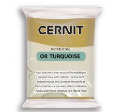 CERNIT METALLIC - OR TURQUOISE 56G